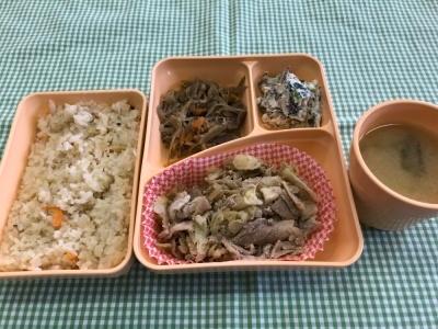 子どもたちが考えた献立2