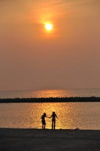 里海公園夕陽011