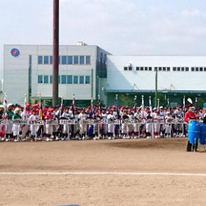 第36回日本少年野球泉州大会の開会式の様子