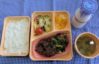 1月24日の中学校給食写真