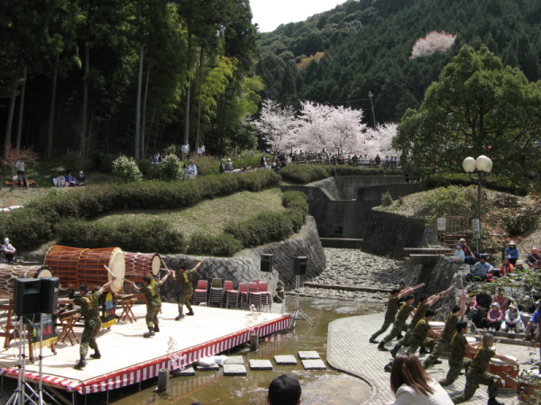 2010年桜祭り風景写真２